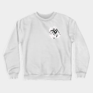 Nezuko flowers version 2 small Crewneck Sweatshirt